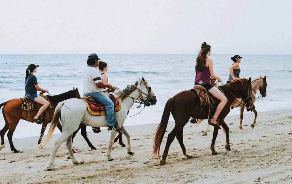Horseback riding at Macao